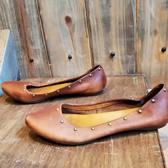 KorkEase Shoes Kork Ease Studded Leather Flat Poshmark